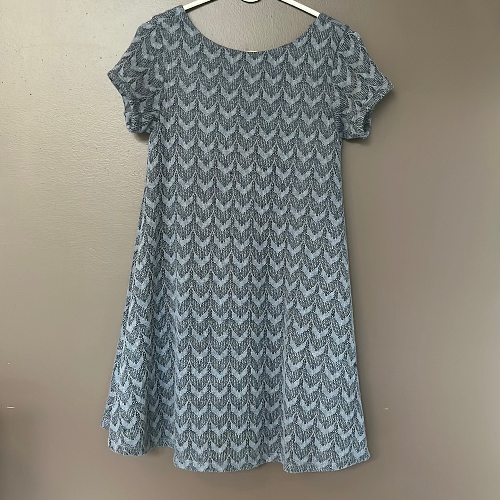 altar’d state, blue, short sleeve, dress, small